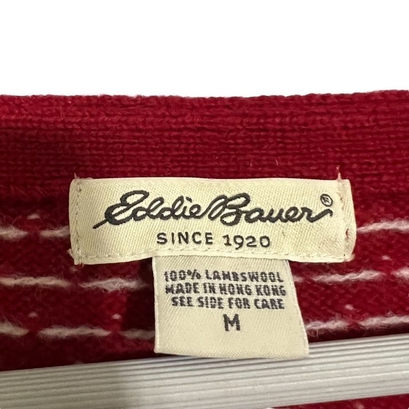 Eddie Bauer Lambswool Vest medium - Picture 4 of 10